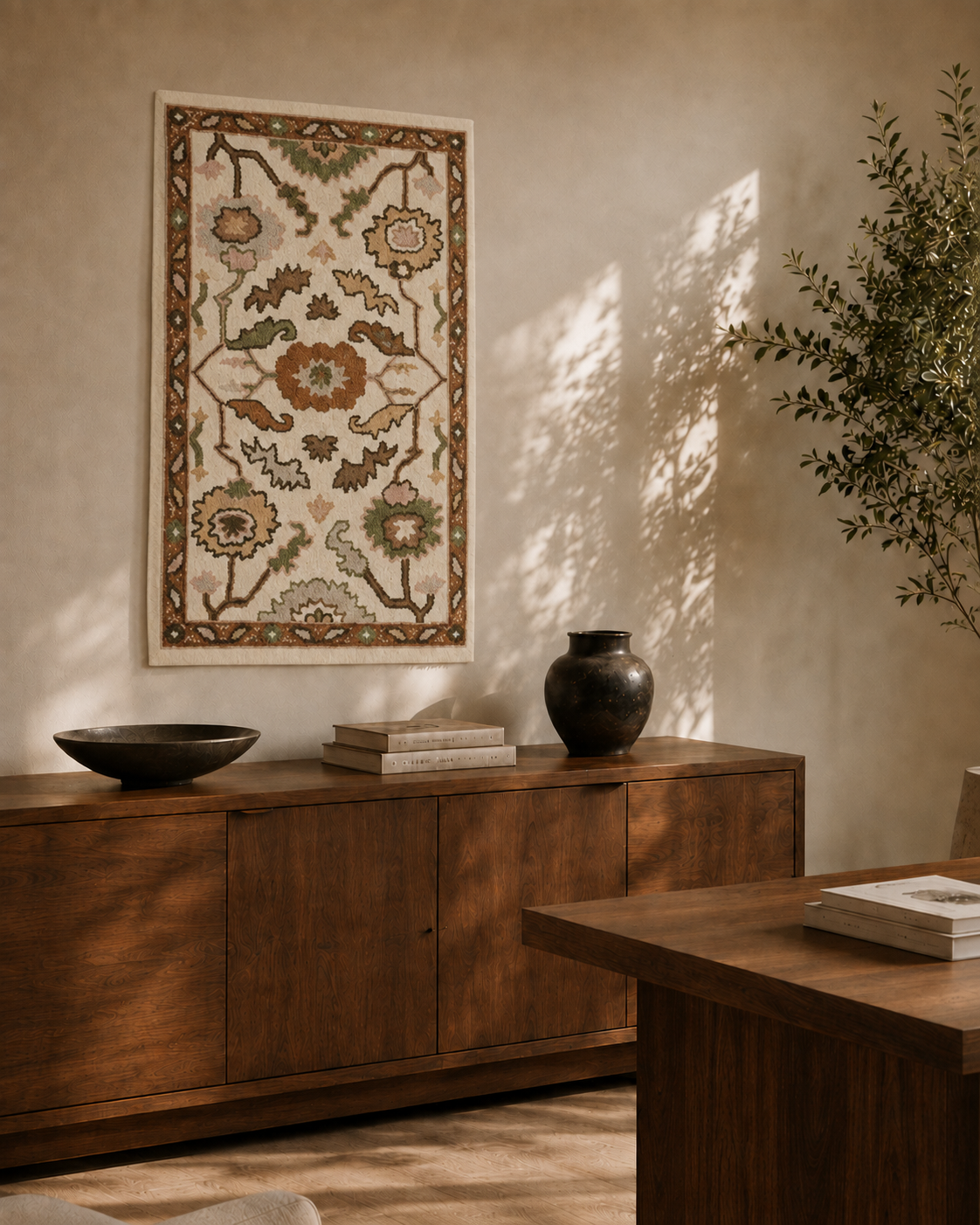 Beiger Orientteppich von Studio Nour – Ansicht 4